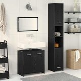  Set namještaja za kupaonicu 3 kom. Crni hrast | shoptok.hr