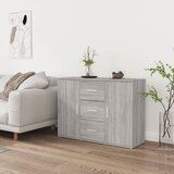  Komoda siva sonome 91x29,5x65 cm konstruirano drvo Cijene