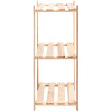 vidaXL stalci za pohranu s 3 razine 5 kom 60x38x90 cm borovina 150 kg | shoptok.hr