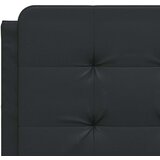  Jastuk za uzglavlje crni 120 cm od umjetne kože | shoptok.hr