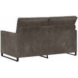  Kauč za dvoje Tamnosiva 150 x 81 x 82 cm Umjetni sued Slike