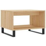  Stolić za kavu boja hrasta sonome 60x50x40 cm konstruirano drvo | shoptok.hr