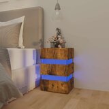  Noćni ormarić boja hrasta 45 x 35 x 67 cm konstruirano drvo | shoptok.hr
