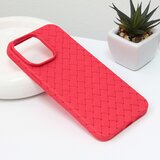  Torbica weave case za iphone 14 pro max 6.7 crvena Cene