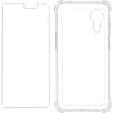 AVIZAR Samsung Galaxy Xcover 5 Premium 360° Protection Pack: prozorno silikonsko ohišje iz kaljenega stekla, odporno na udarce, (20629575) | Shoptok.si