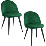 AKORD 2x STOL SJ.077 BOTTLE GREEN, (21703282) Cene