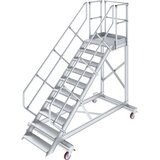 Krause pokretne stepenice sa platformom 10 gazišta nagib 45° 1000mm 828293