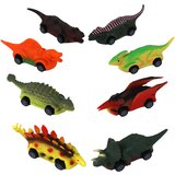  Set od 8 automobila s dinosaurima i pogonom - 8u1 | shoptok.hr