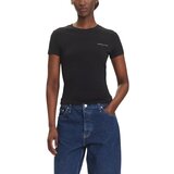 Tommy Hilfiger Majice s kratkimi rokavi TJW SLIM LINEAR SS T DW0DW21164 Črna | Shoptok.si