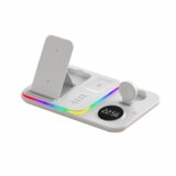  Bežični punjač 5u1 Magsafe RGB A82 30W beli | ePonuda.com