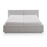 Meise Möbel Tapecirani bračni krevet bez podnice 180x200 cm u srebrnoj boji Cube – | shoptok.hr