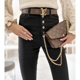 Gemre Pelat high-waisted slim black pants | shoptok.hr