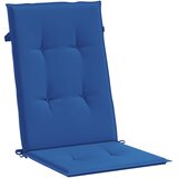  Jastuci za vrtne stolice 4 kom plavi 120 x 50 x 3 cm od tkanine | shoptok.hr