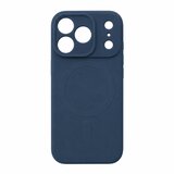 Apple Silikonski ovitek LUXURY z Magsafe za iPhone 17 Pro Max - temno moder | Shoptok.si