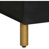  Stolić za kavu crni 80 x 50 x 40 cm od konstruiranog drva | Eponuda.ba