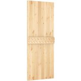  Klizna vrata s priborom za montažu 85 x 210 cm masivna borovina | shoptok.hr