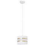  Luster na sajli HELEN 1xE27/15W/230V Ø 20 cm bela/zlatna | Eponuda.com