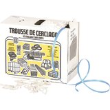 eurokraft basic Komplet za ovijanje, PP-trak, trak v podajalni škatli, zaporne sponke, širina traku 12 mm | Shoptok.si