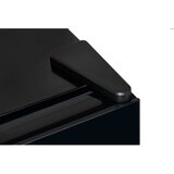 EXQUISIT Izvrstna WS2-114-GTE-160G crna vinska z vitrina dvojnimi površinami za hlajenje. | Shoptok.si