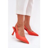 Boto Women's Stiletto Sandals Orange Lunira | ePonuda.com