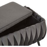 XORA KLOP BREZ NASLONA, kovina, tekstil črna, temno siva | Shoptok.si