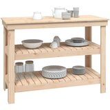  Radni stol 110,5 x 50 x 80 cm od masivne borovine | shoptok.hr