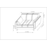 Atelier Del Sofa sofa dvosed zaden beige | ePonuda.com