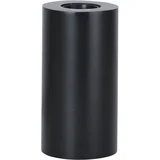 Crni stalak svjetiljke 15 cm Tub –