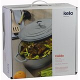 Kela OKRUGLI PEKAČ CALIDO, 4,6l GUSANO ŽELJEZO SVJETLOSIVA | shoptok.hr