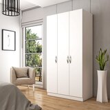 Hanah home FRN-12023 white wardrobe