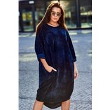 Kesi Corduroy dress with pockets dark blue | Shoptok.si
