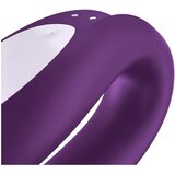 Satisfyer vibrator za parove Double Joy, ljubičasti | shoptok.hr