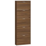 Ormarić za cipele boja hrasta 59x17x169 cm konstruirano drvo | shoptok.hr