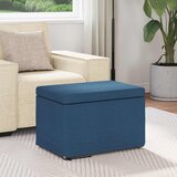  Stolica Plava 61 x 41 x 40 cm Tkanina i konstruirano drvo | shoptok.hr