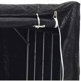  Stalak za drva za ogrjev s kišnom navlakom 200 5x60 5x110 5 cm | shoptok.hr