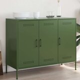  Komoda maslinastozelena 100 5 x 39 x 79 cm hladno valjani čelik | shoptok.hr