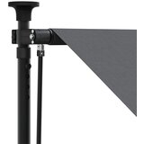 Tenda na uvlačenje antracit 100 x 150 cm od tkanine i čelika | Eponuda.com