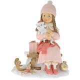 Ena dekoracija devojčica 14x9x17cm Cene