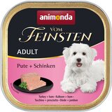  Varčno pakiranje animonda vom Feinsten 24 x 150 g - Adult brezžitna: puran & šunka | shoptok.hr