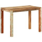 vidaXL Jedilna miza 110x55x76 cm trden predelan les | Shoptok.si
