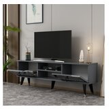 Hanah home tv polica lidya anthracite silver
