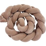 SuperMami Ogradica pletenica velur 300x22 cm, choco Cijene