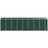 Vrtna lopa zelena 191x725x198 cm pocinkano jeklo, (20956211) | Shoptok.si