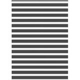 Zebra zavjesa Crna 155x230 cm Širina tkanine 150,9 cm Poliester | shoptok.hr