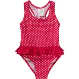 Playshoes Jednodijelni kupaći kostim 'PUNKTE' crvena / bijela