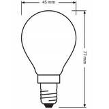  Komplet 3x LED sijalice BASE CLASSIC FILAMENT E14/5,9W/230V 4000K - Osram | Eponuda.com