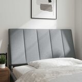  Jastuk za uzglavlje Hanko svjetlosivi 100 cm od tkanine | Eponuda.ba