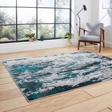 Think Rugs Modrozelena/svetlo siva preproga 80x150 cm Apollo – | Shoptok.si