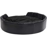 vidaXL Krevet za pse crni 99 x 89 x 21 cm od pliša i umjetne kože | shoptok.hr