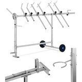 MSW Heavy-Duty Rotary Painting Trolley Stand with 360° Rotation and 90 kg Capacity, (21740689) | Shoptok.si